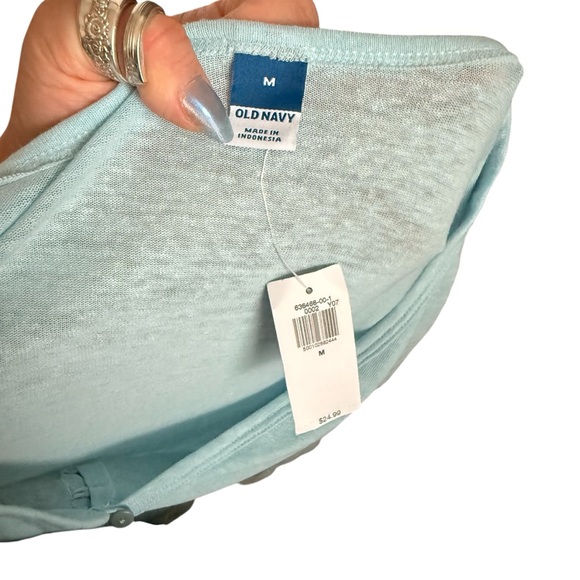 NWT Old Navy Linen Blend Top - Picture 5 of 6